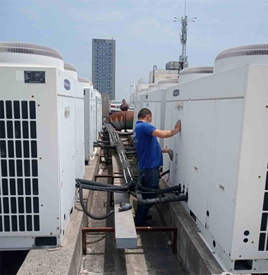 承德市中央空调制热和不制冷系统维修方法